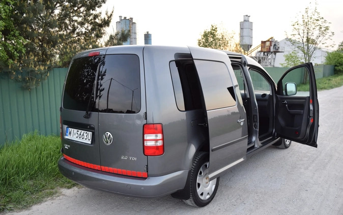 Volkswagen Caddy cena 43300 przebieg: 440827, rok produkcji 2013 z Wyszków małe 704